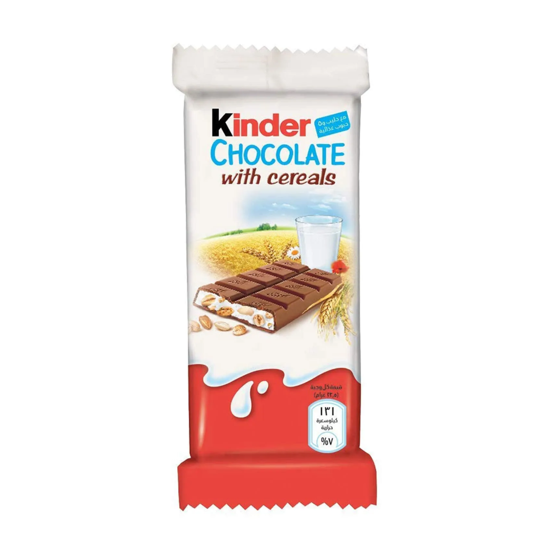 KINDER CHOCOLATE WITH CEREAL 23.5G